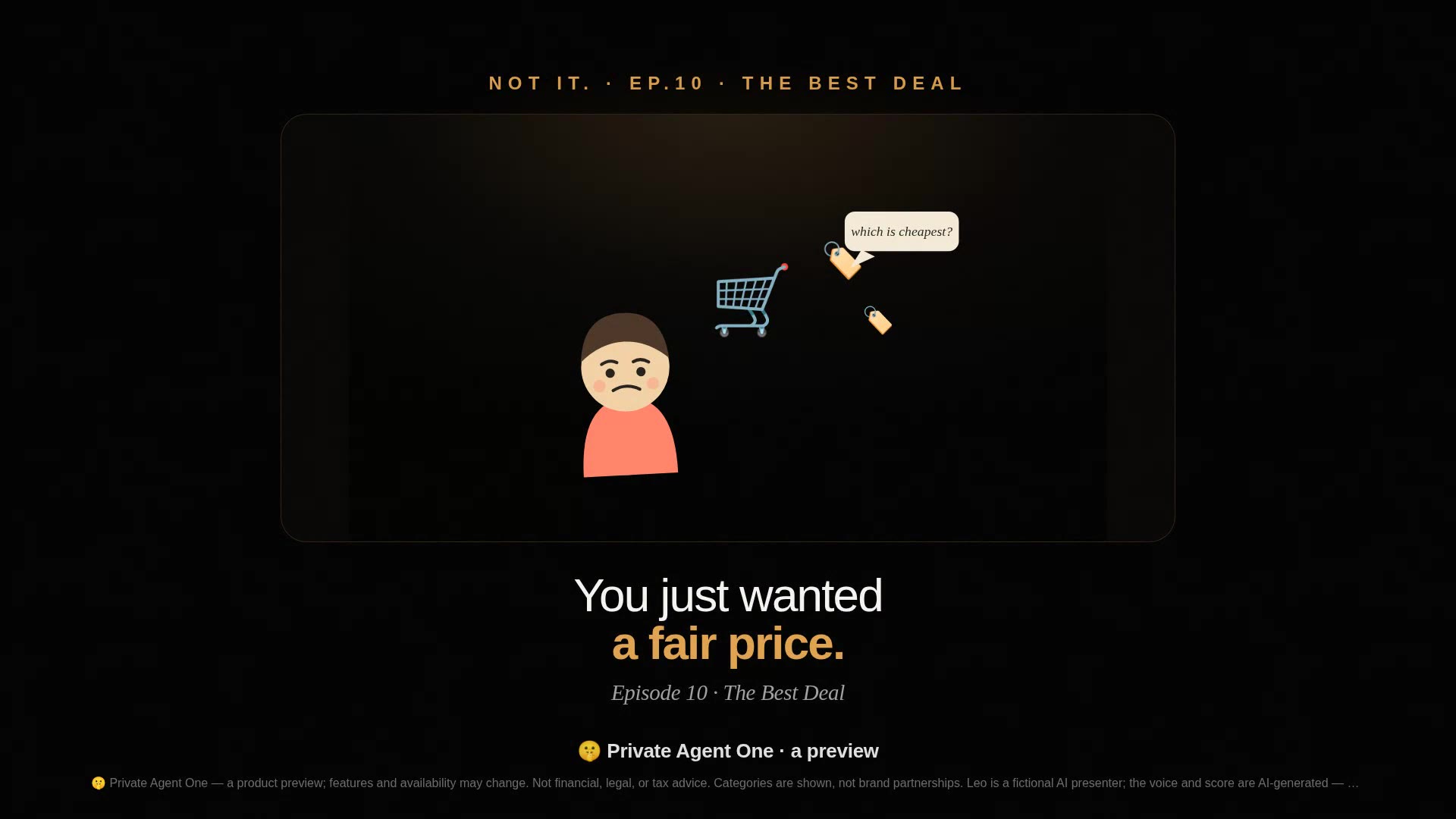 Not It. · Ep.10 — The Best Deal